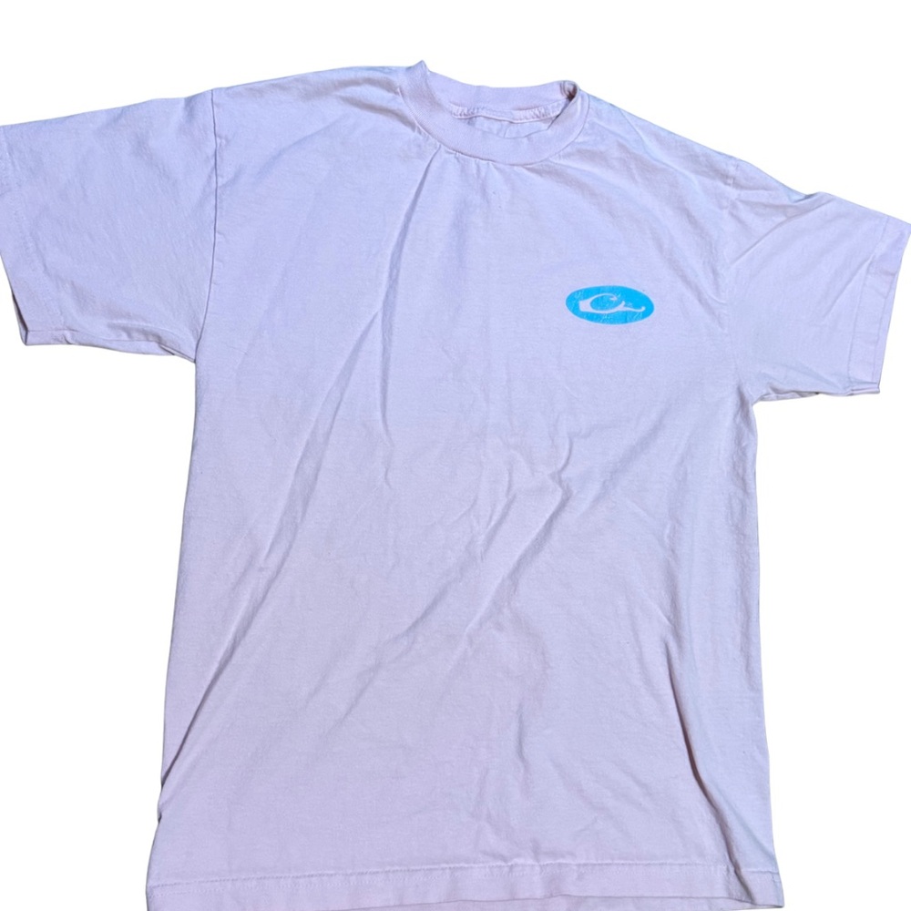 Drake Pink Logo T Shirt Medium Cotton Surf Skate Streetwear Graphic Tee